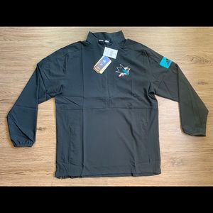 San Jose Sharks NHL x Adidas GameMode 1/4 zip